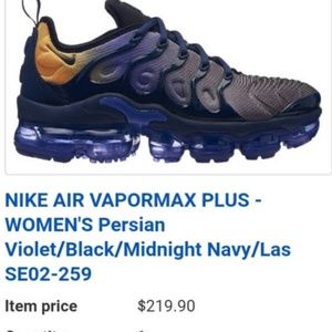 Nike vapormax  plus